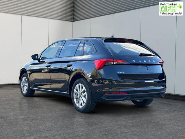Skoda / Scala / Schwarz / / / Selection SHZ+KAMERA+SMARTLINK+LED+16 ALU, Bei den verwendeten Bildern kann es sich um Beispielbilder handeln, ggf. teilweise mit Sonderausstattung.