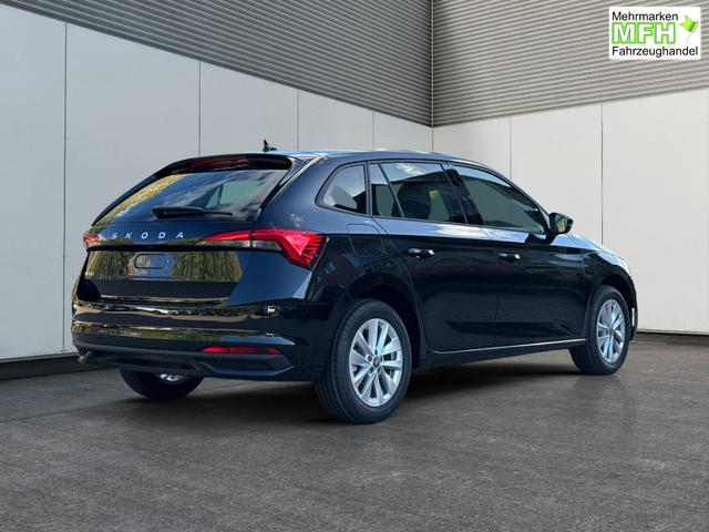Skoda / Scala / Schwarz / / / Selection SHZ+KAMERA+SMARTLINK+LED+16 ALU, Bei den verwendeten Bildern kann es sich um Beispielbilder handeln, ggf. teilweise mit Sonderausstattung.