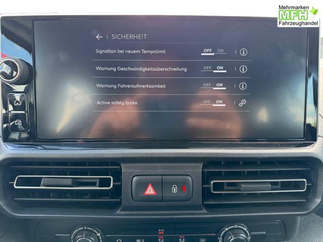 Toyota Proace City Verso 1,2 L2 Business 7 Sitzer Klima Einparkhilfe Apple Tempomat DAB 10 Zoll Display Regensensor 