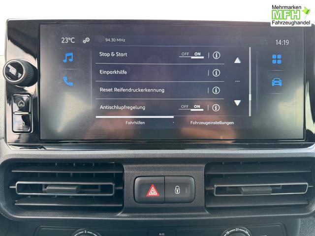 Toyota Proace City Verso 1,2 L2 Business 7 Sitzer Klima Einparkhilfe Apple Tempomat DAB 10 Zoll Display Regensensor 