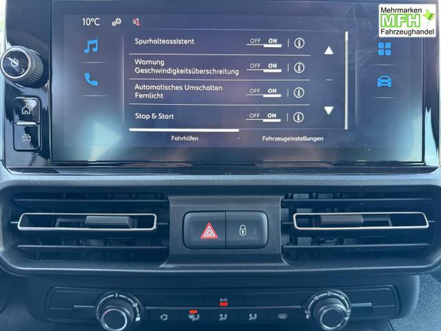 Toyota Proace City Verso 1,2 L2 Business 7 Sitzer Klima Einparkhilfe Apple Tempomat DAB 10 Zoll Display Regensensor 