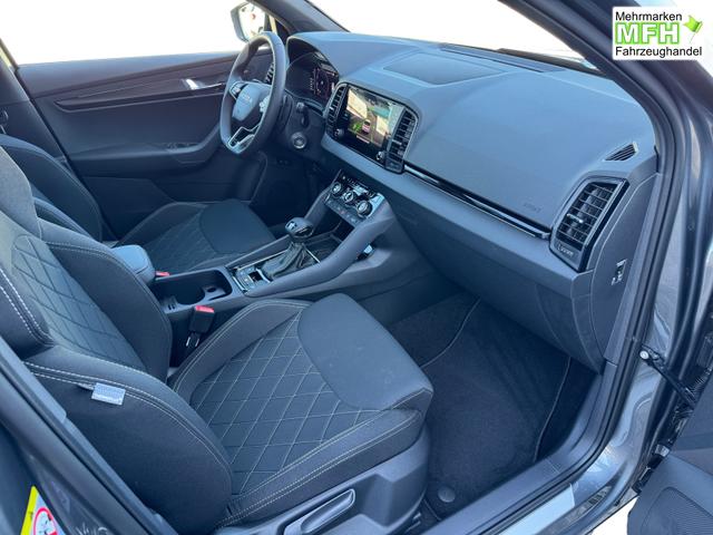 Skoda Karoq 2,0 TDI DSG Sportline 3ZKlima ACC 4x Sitzheizung 2x Einparkhilfe Anh&auml;ngerkupplungKamera 5J Garantie beheizte Windschutzscheibe 