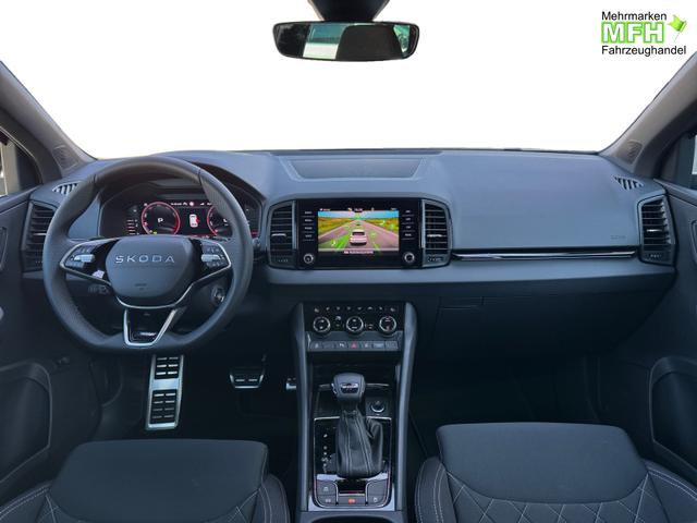 Skoda Karoq 2,0 TDI DSG Sportline 3ZKlima ACC 4x Sitzheizung 2x Einparkhilfe Anh&auml;ngerkupplungKamera 5J Garantie beheizte Windschutzscheibe 