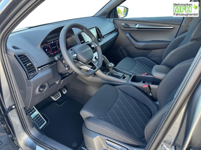 Skoda Karoq 2,0 TDI DSG Sportline 3ZKlima ACC 4x Sitzheizung 2x Einparkhilfe Anh&auml;ngerkupplungKamera 5J Garantie beheizte Windschutzscheibe 