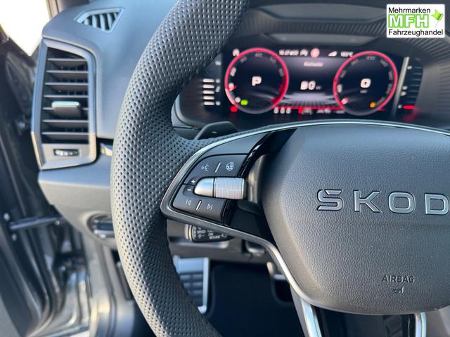 Skoda Karoq 2,0 TDI DSG Sportline 3ZKlima ACC 4x Sitzheizung 2x Einparkhilfe Anh&auml;ngerkupplungKamera 5J Garantie beheizte Windschutzscheibe 