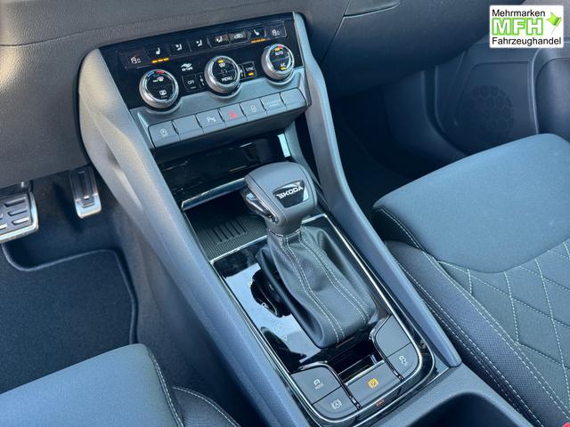 Skoda Karoq 2,0 TDI DSG Sportline 3ZKlima ACC 4x Sitzheizung 2x Einparkhilfe Anh&auml;ngerkupplungKamera 5J Garantie beheizte Windschutzscheibe 