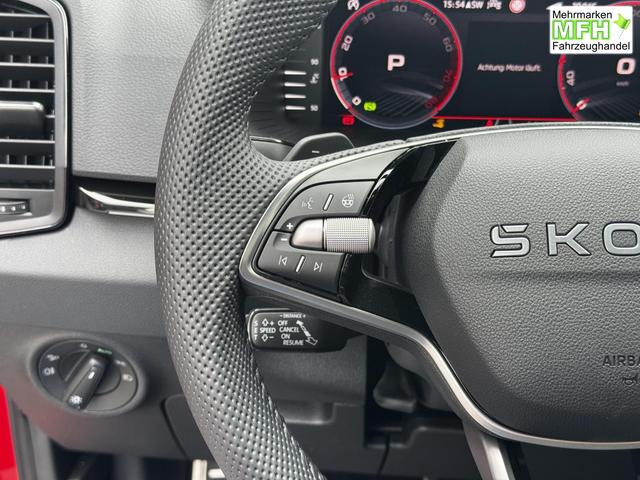 Neue Skoda Karoq Sportline top Austastung 