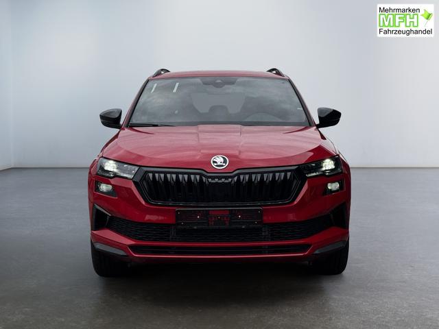 Neue Skoda Karoq Sportline top Austastung 