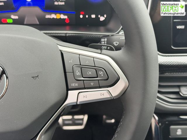 Volkswagen T-Cross 1,0 TSI DSG R-Line IQ Light Matrix ACC 2 x Einparkhilfe Sitzheizung Kamera18 Zoll 5J Garantie 