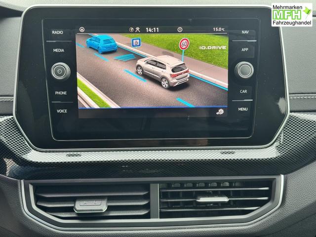 Volkswagen T-Cross 1,0 TSI DSG R-Line IQ Light Matrix ACC 2 x Einparkhilfe Sitzheizung Kamera18 Zoll 5J Garantie 