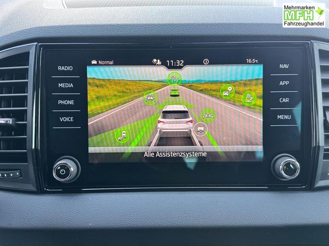 Reimport Skoda Karoq kaufen - innenraum und multimedia