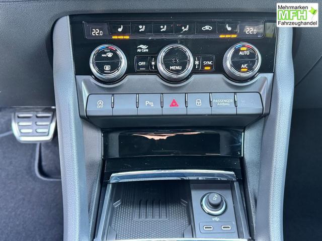 Reimport Skoda Karoq kaufen - innenraum und multimedia