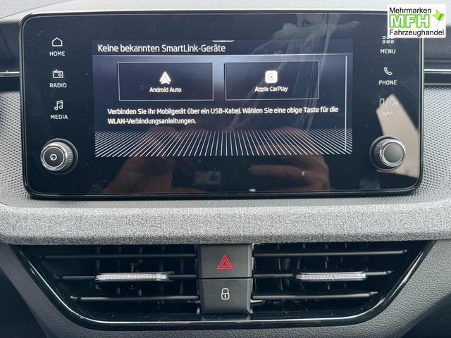 Skoda Scala 1,0 TSI DSG Selection 2Zonenklima 2x Einparkhilfe Kamera LED el.Heckklappe beheitzte Frontscheibe 5J Garantie 