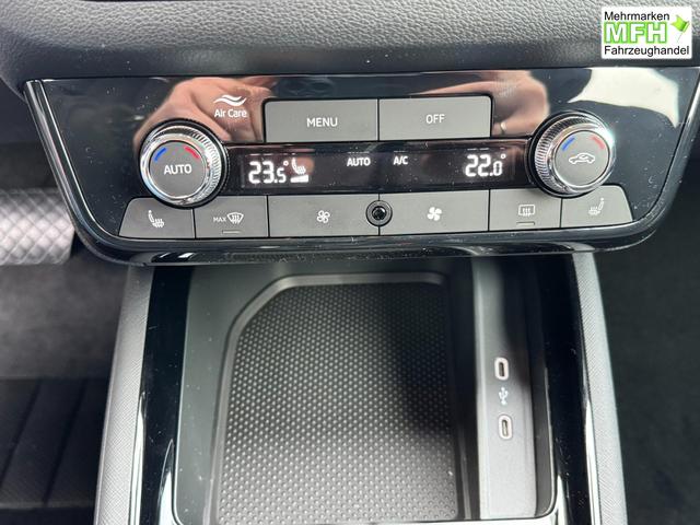 Skoda Scala 1,0 TSI DSG Selection 2Zonenklima 2x Einparkhilfe Kamera LED el.Heckklappe beheitzte Frontscheibe 5J Garantie 