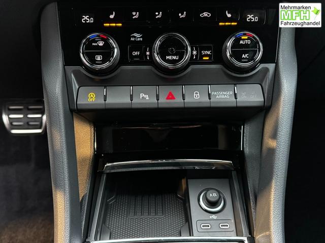 Skoda Karoq 1,5 TSI DSG Sportline Innenraum, ahk bilder