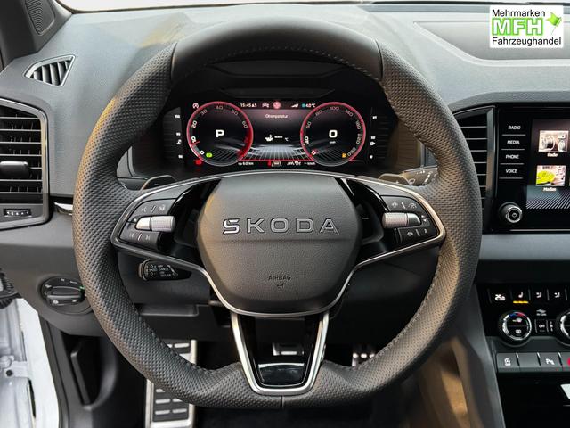 Skoda Karoq 1,5 TSI DSG Sportline Innenraum, ahk bilder