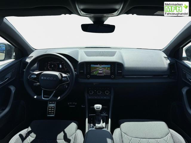 Skoda Karoq Sportline 1,5 TSI DSG 2ZKlima AHK 4x Sitzheizung beheizte Frontscheibe Canton Totewinkel 5J Garantie 