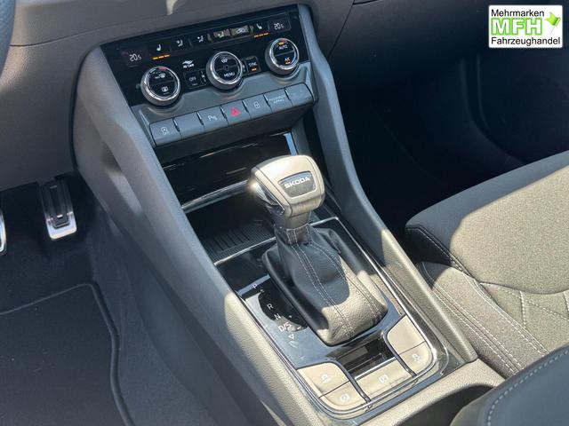 Skoda Karoq Sportline 1,5 TSI DSG 2ZKlima AHK 4x Sitzheizung beheizte Frontscheibe Canton Totewinkel 5J Garantie 