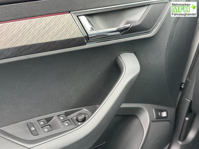 Skoda Karoq Extra Plus 1,5 TSI DSG 2Zoklima 2xEinparkhilfe AHK Kamera Sitzheizung beheiztes Lenkrad 