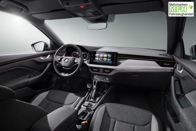 Skoda Scala Selection 1,5 TSI DSG LED 2ZKlima PDC 5J Garantie Tempomat Alu Felgen SmartLink Sitzheizung Multi Lederlenkrad Bluetooth 