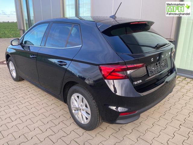 Skoda Fabia Top Selection ANGEBOT F&Uuml;R MENSCHEN MIT BEHINDERUNG AB 50%! 1.0 TSI 116PS DSG/AUTOMATIK, 15" Alu, Climatronic, SunSet, Multifunktions-Lederlenkrad beheizt, Infotainment 8", Smart Link, LED-Scheinwerfer, Nebelscheinwerfer, Parksensoren hinten, Sitzheizung, Tempomat 