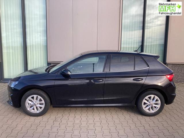 Skoda Fabia Top Selection ANGEBOT F&Uuml;R MENSCHEN MIT BEHINDERUNG AB 50%! 1.0 TSI 116PS DSG/AUTOMATIK, 15" Alu, Climatronic, SunSet, Multifunktions-Lederlenkrad beheizt, Infotainment 8", Smart Link, LED-Scheinwerfer, Nebelscheinwerfer, Parksensoren hinten, Sitzheizung, Tempomat 