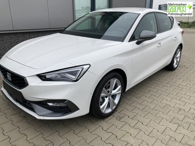 Seat Leon Style 1.5 eTSI Mild-Hybrid 150PS DSG/AUTOMATIK, 5 Jahre Garantie, 16" Alu, Climatronic, Parksensoren vorn/hinten, Media System PLUS 10,4"/Bluetooth, Tempomat, Full Digital Cockpit, LED-Scheinwerfer, M-Lederlenkrad, Reserverad, Verkehrszeichenerkennung 