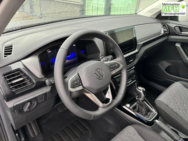 Volkswagen T-Cross Limited 1.0 TSI 115PS DSG/AUTOMATIK, 17"Alu, R&uuml;ckfahrkamera, Keyless Access, Abgedunkelte Scheiben, Sicht-Paket, Metallic, Parksensoren vo/hi, Radio Composition 8", Klima, M-Lederlenkrad, Digitales Cockpit, Dachreling, Wireless App-Connect, Side Assist, ACC Temp 