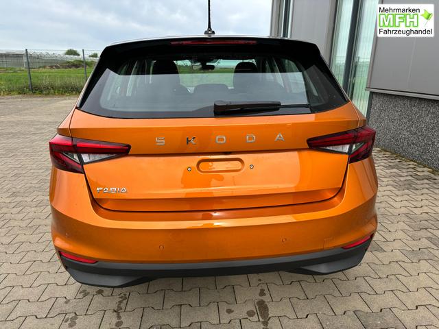 Skoda Fabia Top Selection ANGEBOT F&Uuml;R MENSCHEN MIT BEHINDERUNG AB 50%! 1.0 TSI 116PS DSG/AUTOMATIK, 15" Alu, Climatronic, SunSet, Multifunktions-Lederlenkrad beheizt, Infotainment 8", Smart Link, LED-Scheinwerfer, Nebelscheinwerfer, Parksensoren hinten, Sitzheizung, Tempomat 