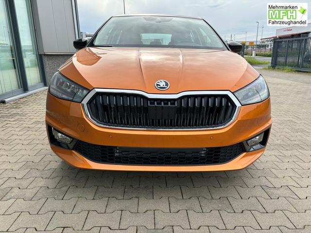 Skoda Fabia Top Selection ANGEBOT F&Uuml;R MENSCHEN MIT BEHINDERUNG AB 50%! 1.0 TSI 116PS DSG/AUTOMATIK, 15" Alu, Climatronic, SunSet, Multifunktions-Lederlenkrad beheizt, Infotainment 8", Smart Link, LED-Scheinwerfer, Nebelscheinwerfer, Parksensoren hinten, Sitzheizung, Tempomat 