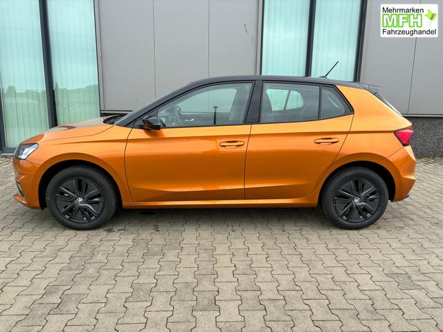 Skoda Fabia Top Selection ANGEBOT F&Uuml;R MENSCHEN MIT BEHINDERUNG AB 50%! 1.0 TSI 116PS DSG/AUTOMATIK, 15" Alu, Climatronic, SunSet, Multifunktions-Lederlenkrad beheizt, Infotainment 8", Smart Link, LED-Scheinwerfer, Nebelscheinwerfer, Parksensoren hinten, Sitzheizung, Tempomat 