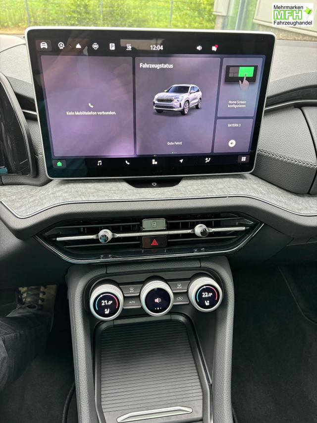 Skoda Kodiaq Selection Angebot f. Menschen mit Behinderung ab 50 %! 1.5 TSI Mild-Hybrid 150PS DSG, 17" Alu, Parksensoren v/h, R&uuml;ckfahrkamera, 3-Zonen-Climatronic, SunSet, Sitzheizung, Side Assist, Fernlicht-Assist, Tempomat, Infotainment 10" + Smartlink, Virtual Cockpit, Tempo 