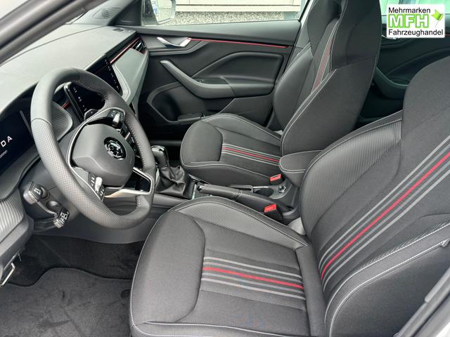 Skoda Kamiq Extra Plus 1.0 TSI 95PS, 5 Jahre Garantie, 16" Alu, Kessy, Alarm, Parksensoren vo/hi, Rückfahrkamera, Climatronic, Radio 8" + SmartLink, Sitzheizung, Tempomat, M-Lederlenkrad beheizt, Armlehne, NSW, SunSet, Virtual Cockpit 