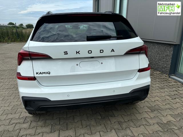 Skoda Kamiq Extra Plus 1.0 TSI 95PS, 5 Jahre Garantie, 16" Alu, Kessy, Alarm, Parksensoren vo/hi, Rückfahrkamera, Climatronic, Radio 8" + SmartLink, Sitzheizung, Tempomat, M-Lederlenkrad beheizt, Armlehne, NSW, SunSet, Virtual Cockpit 
