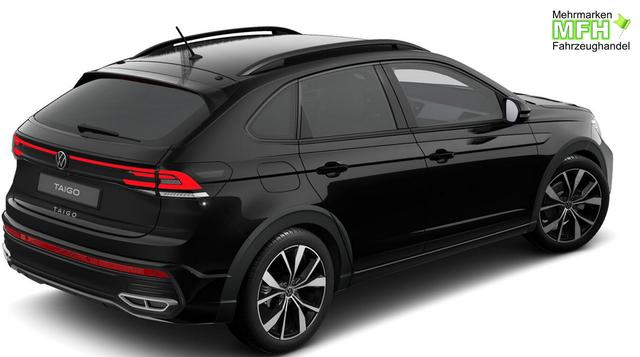 Volkswagen Taigo R-Line Limited 1.5 TSI 150PS DSG/AUTOMATIK inkl. 18" Alu Misano, Metallic, LED-MATRIX-Scheinwerfer IQ LIGHT, Keyless, Sicht-Paket, R&uuml;ckfahrkamera, Parksensoren vo/hi, Abgedunkelte Scheiben, Radio Ready2Discover + App-Connect, Klima, Sportsitze, M-Lederlenkrad 