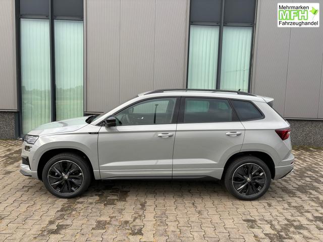 Skoda Karoq Sportline 2.0 TDI 150PS DSG/AUTOM., 5 JAHRE GARANTIE, 18" ALU, MATRIX-LED, Elektr. Heckklappe, Virtual Cockpit 10", Climatronic, Winterpaket, NAVI AMUNDSEN, ACC Tempomat, Parksensoren vorne / hinten, Rückfahrkamera, Dachreling, Abgedunkelte Scheiben KESSY 