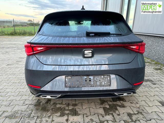 Seat Leon Style 1.5 eTSI Mild-Hybrid 150PS DSG/AUTOMATIK, 5 Jahre Garantie, 16" Alu, Climatronic, Parksensoren vorn/hinten, Media System PLUS 10,4"/Bluetooth, Tempomat, Full Digital Cockpit, LED-Scheinwerfer, M-Lederlenkrad, Reserverad, Verkehrszeichenerkennung 