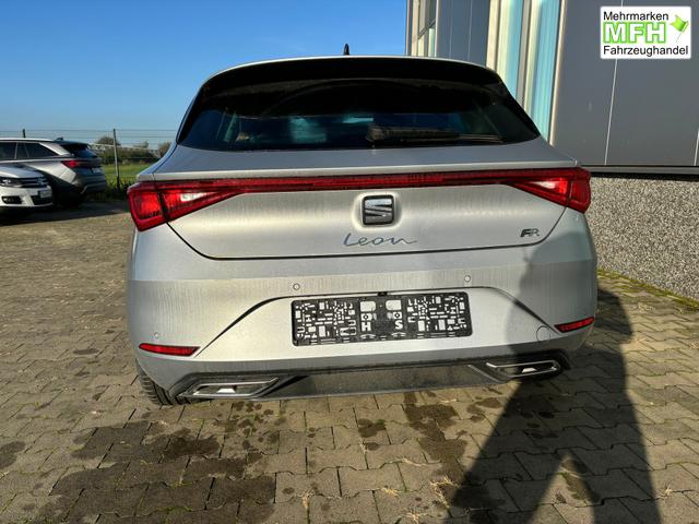 Seat Leon Style 1.5 eTSI Mild-Hybrid 150PS DSG/AUTOMATIK, 5 Jahre Garantie, 16" Alu, Climatronic, Parksensoren vorn/hinten, Media System PLUS 10,4"/Bluetooth, Tempomat, Full Digital Cockpit, LED-Scheinwerfer, M-Lederlenkrad, Reserverad, Verkehrszeichenerkennung 