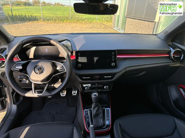 Skoda Fabia Top Selection ANGEBOT F&Uuml;R MENSCHEN MIT BEHINDERUNG AB 50%! 1.0 TSI 116PS DSG/AUTOMATIK, 15" Alu, Climatronic, SunSet, Multifunktions-Lederlenkrad beheizt, Infotainment 8", Smart Link, LED-Scheinwerfer, Nebelscheinwerfer, Parksensoren hinten, Sitzheizung, Tempomat 