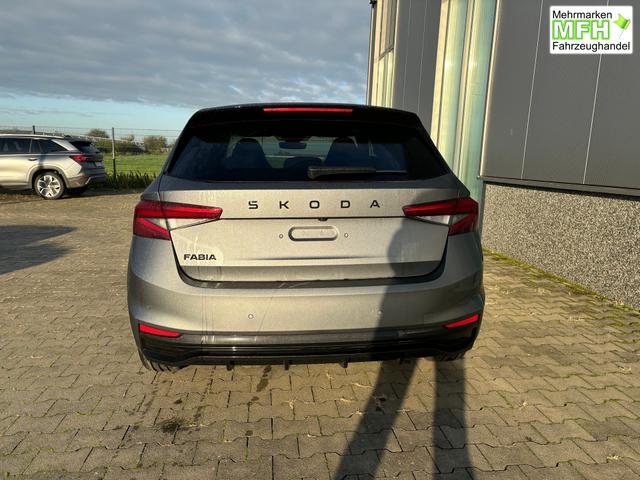 Skoda Fabia Top Selection ANGEBOT F&Uuml;R MENSCHEN MIT BEHINDERUNG AB 50%! 1.0 TSI 116PS DSG/AUTOMATIK, 15" Alu, Climatronic, SunSet, Multifunktions-Lederlenkrad beheizt, Infotainment 8", Smart Link, LED-Scheinwerfer, Nebelscheinwerfer, Parksensoren hinten, Sitzheizung, Tempomat 