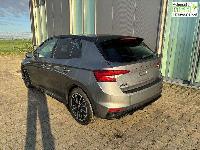 Skoda Fabia Top Selection ANGEBOT F&Uuml;R MENSCHEN MIT BEHINDERUNG AB 50%! 1.0 TSI 116PS DSG/AUTOMATIK, 15" Alu, Climatronic, SunSet, Multifunktions-Lederlenkrad beheizt, Infotainment 8", Smart Link, LED-Scheinwerfer, Nebelscheinwerfer, Parksensoren hinten, Sitzheizung, Tempomat 