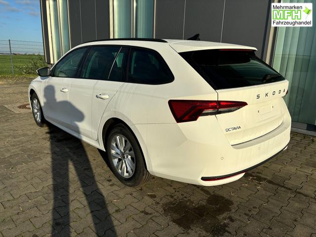 Skoda Octavia Combi Selection 2.0 TDI 115PS, 5 JAHRE GARANTIE, 16" ALUFELGEN, Climatronic, Parksensoren vo/hi, Rückfahrkamera, Virtual Cockpit 10", Sitzheizung, LED-Scheinwerfer, Radio 10" + Wireless Smartlink, Tempomat, Lederlenkrad, Dachreling 