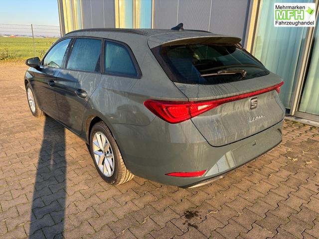 Seat Leon Sportstourer FR 1.5 eTSI Mild-Hybrid 150PS DSG/AUTOMATIK, 16" ALU, 1-Zonen-Climatronic, Privacy-Glas, Parksensoren vorn/hinten, Radio 10,4", Tempomat, LED-Scheinwerfer/-r&uuml;ckleuchten, M-Lederlenkrad, Nebelscheinwerfer 