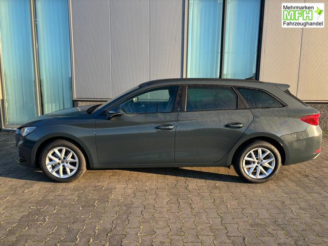 Seat Leon Sportstourer FR 1.5 eTSI Mild-Hybrid 150PS DSG/AUTOMATIK, 16" ALU, 1-Zonen-Climatronic, Privacy-Glas, Parksensoren vorn/hinten, Radio 10,4", Tempomat, LED-Scheinwerfer/-r&uuml;ckleuchten, M-Lederlenkrad, Nebelscheinwerfer 