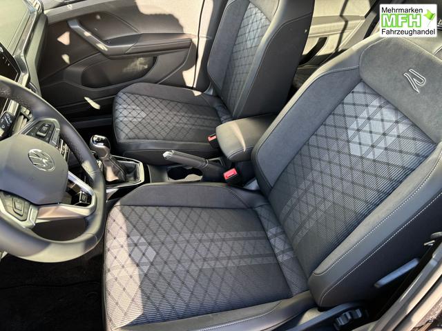 Volkswagen T-Cross R-Line 1.0 TSI 115PS DSG/AUTOMATIK, 17" Alu, LED-Scheinwerfer, Adaptiver Tempomat, Parksensoren vo/hi, Radio "Ready2Discover", Wireless App-Connect, Klima, Lederlenkrad, Digitales Cockpit, Sto&szlig;f&auml;nger im R-Design, Side Assist, Travel Assist 