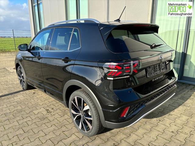 Volkswagen T-Cross R-Line 1.0 TSI 115PS DSG/AUTOMATIK, 17" Alu, LED-Scheinwerfer, Adaptiver Tempomat, Parksensoren vo/hi, Radio "Ready2Discover", Wireless App-Connect, Klima, Lederlenkrad, Digitales Cockpit, Sto&szlig;f&auml;nger im R-Design, Side Assist, Travel Assist 