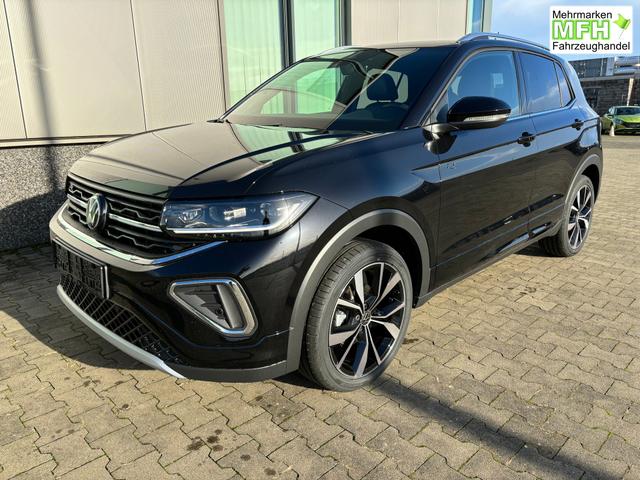 Volkswagen T-Cross R-Line 1.0 TSI 115PS DSG/AUTOMATIK, 17" Alu, LED-Scheinwerfer, Adaptiver Tempomat, Parksensoren vo/hi, Radio "Ready2Discover", Wireless App-Connect, Klima, Lederlenkrad, Digitales Cockpit, Sto&szlig;f&auml;nger im R-Design, Side Assist, Travel Assist 