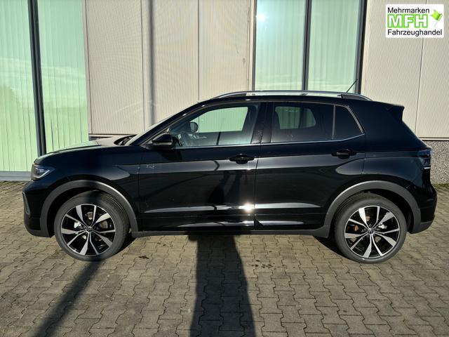 Volkswagen T-Cross R-Line Limited 1.0 TSI 115PS DSG, Grau-Metallic, 5 JAHRE GARANTIE, ANH&Auml;NGERKUPPLUNG, Sitzheizung, Climatronic, 18" Alu, MATRIX-LED-Scheinwerfer, Tempomat ACC, Parksensoren vo/hi, R&uuml;ckfahrkamera, Keyless, Privacy-Glas, Radio "Ready2Discover", Wireless App-Connect 
