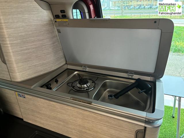 Volkswagen T7 California Beach 2.0 TSI 204PS DSG (AUTOMATIK), Aufstelldach, Klimaanlage, Parksensoren vorne und hinten, Digital Cockpit Pro, Radio Ready2Discover 10" + Wireless App-Connect, SIDE ASSIST, ACC, LED-Scheinwerfer, M-Lederlenkrad, Schiebetüren links rechts 