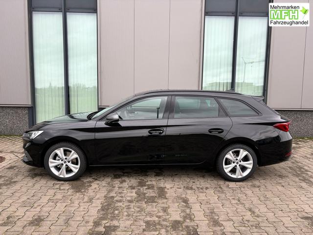 Seat Leon Sportstourer FR 1.5 eTSI Mild-Hybrid 150PS DSG/AUTOMATIK, 16" ALU, 1-Zonen-Climatronic, Privacy-Glas, Parksensoren vorn/hinten, Radio 10,4", Tempomat, LED-Scheinwerfer/-r&uuml;ckleuchten, M-Lederlenkrad, Nebelscheinwerfer 